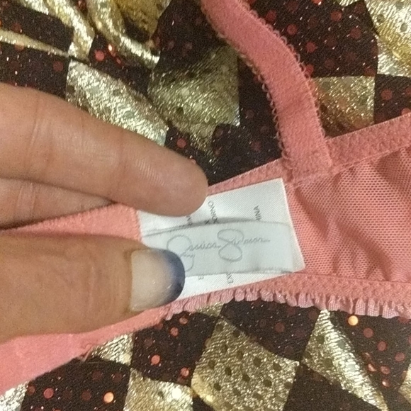 JESSICA SIMPSON Flirty Sexy Bra Pink Floral Lace - Picture 13 of 15